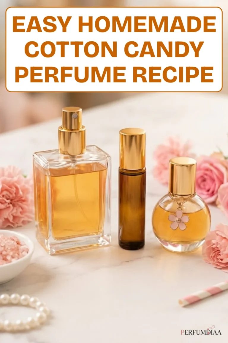 Cotton Candy Perfume Recipe
