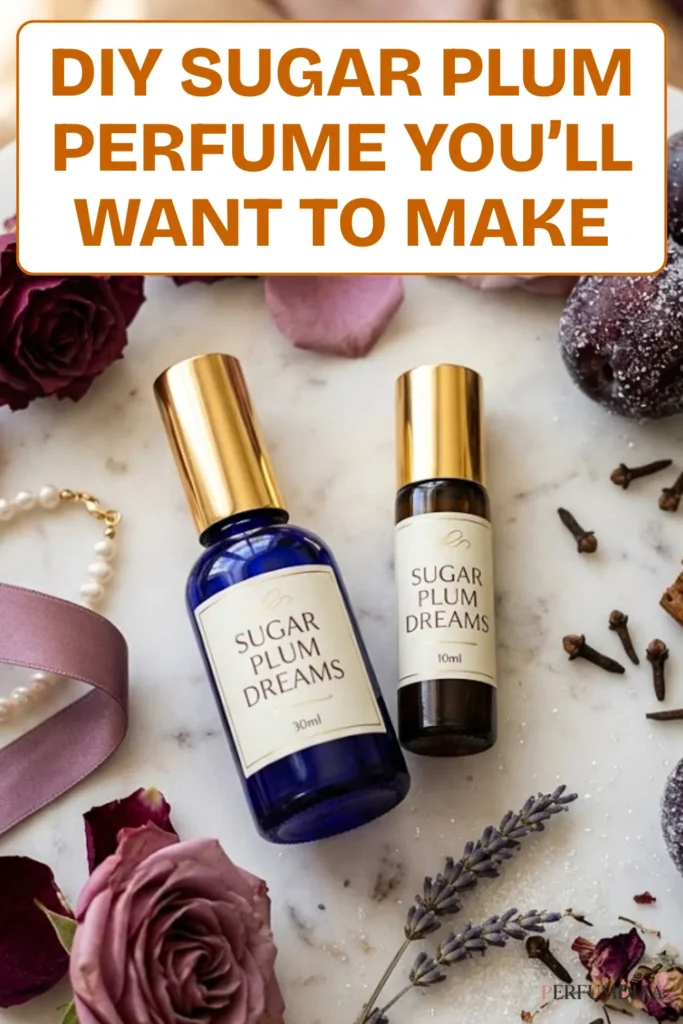 How To Make Sugar Plum Perfume